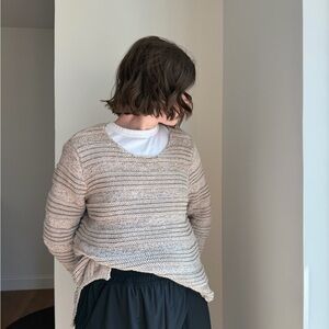 Dana Buchman Women's Beige Knit Sweater